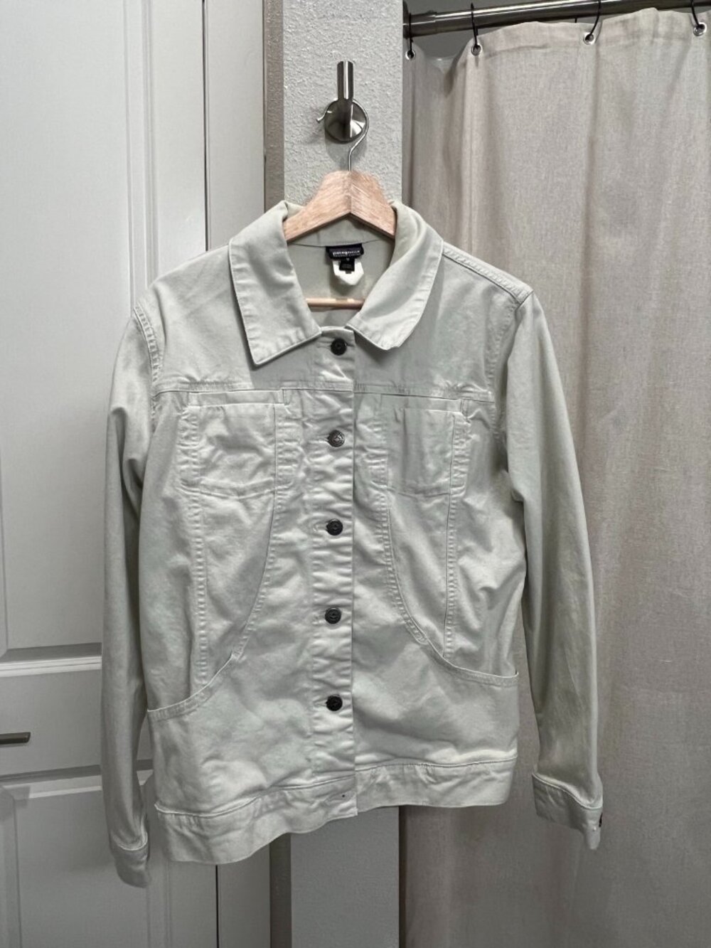 Patagonia Cream Button-Front Jacket